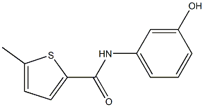 N-(3-hydroxyphenyl)-5-methylthiophene-2-carboxamide|