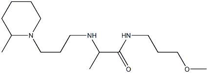  N-(3-methoxypropyl)-2-{[3-(2-methylpiperidin-1-yl)propyl]amino}propanamide