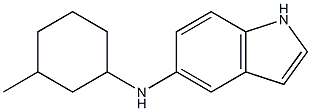 N-(3-methylcyclohexyl)-1H-indol-5-amine