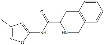 N-(3-methylisoxazol-5-yl)-1,2,3,4-tetrahydroisoquinoline-3-carboxamide|