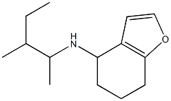  N-(3-methylpentan-2-yl)-4,5,6,7-tetrahydro-1-benzofuran-4-amine