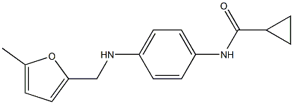 N-(4-{[(5-methylfuran-2-yl)methyl]amino}phenyl)cyclopropanecarboxamide