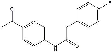 N-(4-acetylphenyl)-2-(4-fluorophenyl)acetamide|