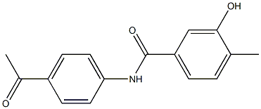 N-(4-acetylphenyl)-3-hydroxy-4-methylbenzamide