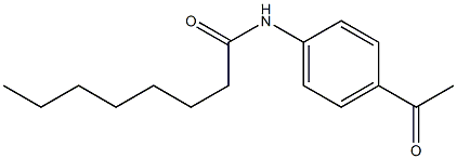 N-(4-acetylphenyl)octanamide