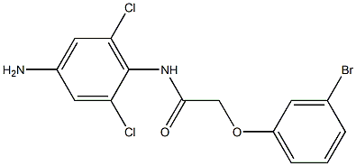 N-(4-amino-2,6-dichlorophenyl)-2-(3-bromophenoxy)acetamide