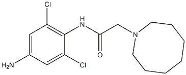 N-(4-amino-2,6-dichlorophenyl)-2-(azocan-1-yl)acetamide