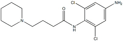 N-(4-amino-2,6-dichlorophenyl)-4-(piperidin-1-yl)butanamide|