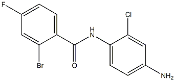 N-(4-amino-2-chlorophenyl)-2-bromo-4-fluorobenzamide