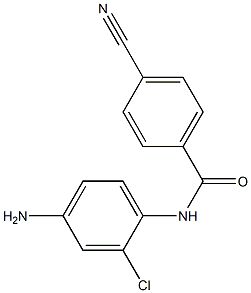 N-(4-amino-2-chlorophenyl)-4-cyanobenzamide Structure