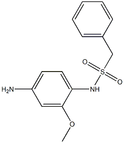 N-(4-amino-2-methoxyphenyl)-1-phenylmethanesulfonamide