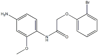 N-(4-amino-2-methoxyphenyl)-2-(2-bromophenoxy)acetamide