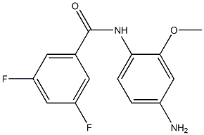 N-(4-amino-2-methoxyphenyl)-3,5-difluorobenzamide Structure