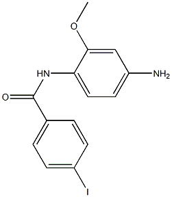 N-(4-amino-2-methoxyphenyl)-4-iodobenzamide Structure