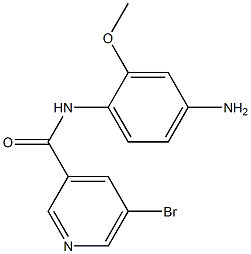 N-(4-amino-2-methoxyphenyl)-5-bromopyridine-3-carboxamide|