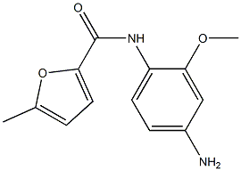 N-(4-amino-2-methoxyphenyl)-5-methylfuran-2-carboxamide Structure