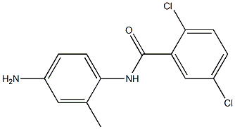 N-(4-amino-2-methylphenyl)-2,5-dichlorobenzamide Struktur