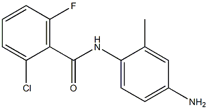 N-(4-amino-2-methylphenyl)-2-chloro-6-fluorobenzamide Structure