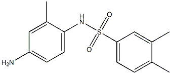 N-(4-amino-2-methylphenyl)-3,4-dimethylbenzene-1-sulfonamide Structure