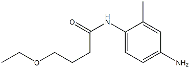 N-(4-amino-2-methylphenyl)-4-ethoxybutanamide Struktur