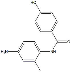 N-(4-amino-2-methylphenyl)-4-hydroxybenzamide,,结构式