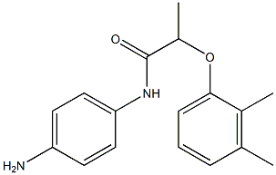 N-(4-aminophenyl)-2-(2,3-dimethylphenoxy)propanamide,,结构式