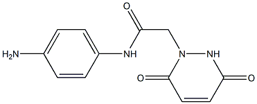 N-(4-aminophenyl)-2-(3,6-dioxo-3,6-dihydropyridazin-1(2H)-yl)acetamide Structure