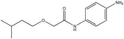 N-(4-aminophenyl)-2-(3-methylbutoxy)acetamide