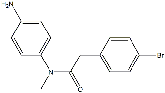  N-(4-aminophenyl)-2-(4-bromophenyl)-N-methylacetamide