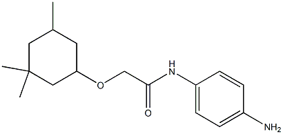 N-(4-aminophenyl)-2-[(3,3,5-trimethylcyclohexyl)oxy]acetamide|