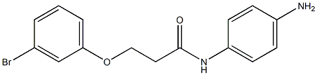 N-(4-aminophenyl)-3-(3-bromophenoxy)propanamide|