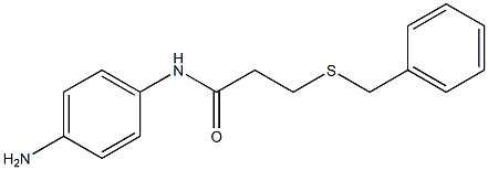 N-(4-aminophenyl)-3-(benzylsulfanyl)propanamide