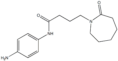 N-(4-aminophenyl)-4-(2-oxoazepan-1-yl)butanamide Structure