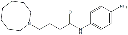 N-(4-aminophenyl)-4-(azocan-1-yl)butanamide,,结构式