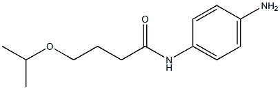 N-(4-aminophenyl)-4-(propan-2-yloxy)butanamide Structure