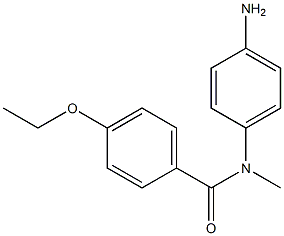 N-(4-aminophenyl)-4-ethoxy-N-methylbenzamide,,结构式