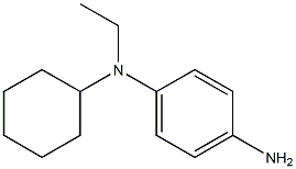 N-(4-aminophenyl)-N-cyclohexyl-N-ethylamine Structure