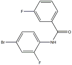 N-(4-bromo-2-fluorophenyl)-3-fluorobenzamide