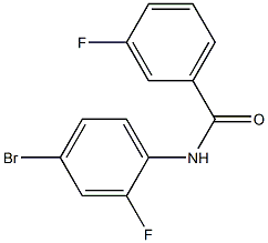  N-(4-bromo-2-fluorophenyl)-3-fluorobenzamide