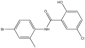 N-(4-bromo-2-methylphenyl)-5-chloro-2-hydroxybenzamide