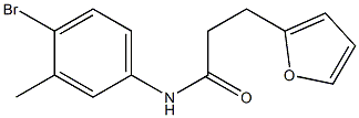 N-(4-bromo-3-methylphenyl)-3-(furan-2-yl)propanamide