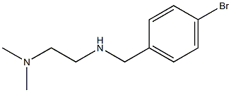 N'-(4-bromobenzyl)-N,N-dimethylethane-1,2-diamine Structure