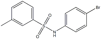 N-(4-bromophenyl)-3-methylbenzenesulfonamide