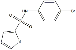 N-(4-bromophenyl)thiophene-2-sulfonamide Structure