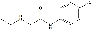  N-(4-chlorophenyl)-2-(ethylamino)acetamide