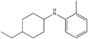 N-(4-ethylcyclohexyl)-2-methylaniline Struktur
