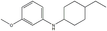 N-(4-ethylcyclohexyl)-3-methoxyaniline 结构式