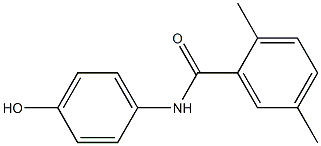 N-(4-hydroxyphenyl)-2,5-dimethylbenzamide Structure