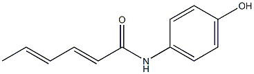 N-(4-hydroxyphenyl)hexa-2,4-dienamide