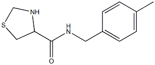  N-(4-methylbenzyl)-1,3-thiazolidine-4-carboxamide